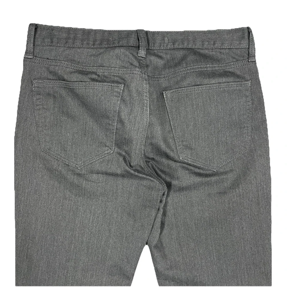 Banana Republic Travel Jean Mens 30x30 Slim Fit Stretch Charcoal Gray‎ Heather